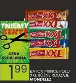 Wafelek Baton prince polo xxl różne rodzaje MONDELEZ oferta