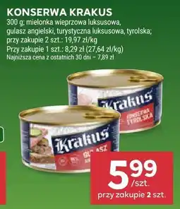 Stokrotka Konserwa Krakus mielonka wieprzowa luksusowa oferta