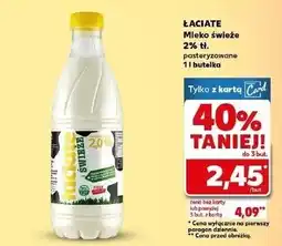 Kaufland Mleko 2% Łaciate oferta