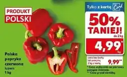 Kaufland Papryka czerwona polska oferta