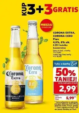 Kaufland Piwo Corona Extra oferta