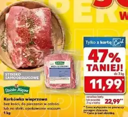 Kaufland Karkówka wieprzowa bez kości Stoisko Mięsne oferta