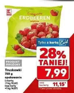 Kaufland Truskawki mrożone K-Classic oferta