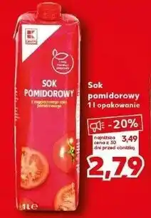Kaufland Sok pomidorowy K-Classic oferta