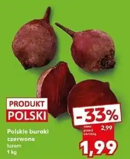 Kaufland Buraki czerwone polska oferta