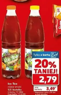 Kaufland Napój cytrynowy K-Classic Ice Tea oferta
