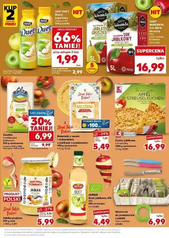 Kaufland Sok jabłkowo-gruszkowy Sady Wincenta oferta