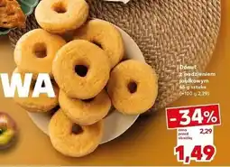 Kaufland Donut z nadzieniem jabłkowym oferta