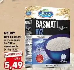Kaufland Ryz basmati z pakistanu Melvit oferta