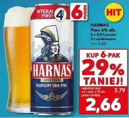 Kaufland Piwo Harnaś Jasne Pełne oferta