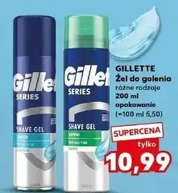 Kaufland Żel do golenia cool cleansing Gillette Series oferta