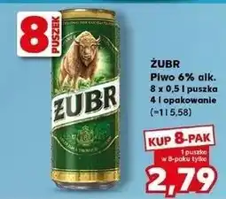 Kaufland Piwo Żubr 1768 oferta