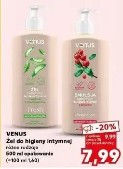 Kaufland Emulsja do higieny intymnej żurawina Venus oferta