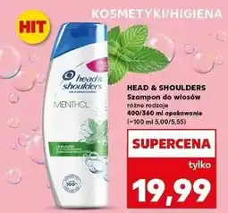 Kaufland Szampon do włosów menthol Head&Shoulders oferta