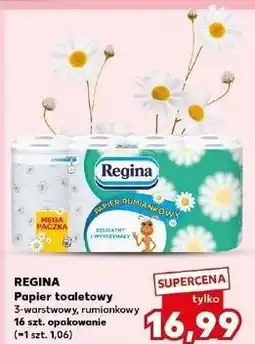 Kaufland Papier toaletowy rumiankowy Regina oferta