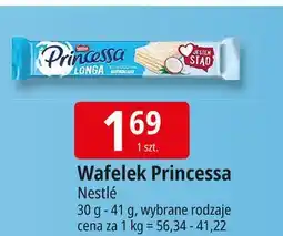 E.Leclerc Wafelek kokosowy Princessa Longa oferta
