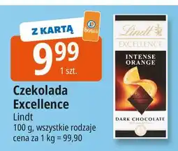 E.Leclerc Czekolada orange intense Lindt Excellence oferta