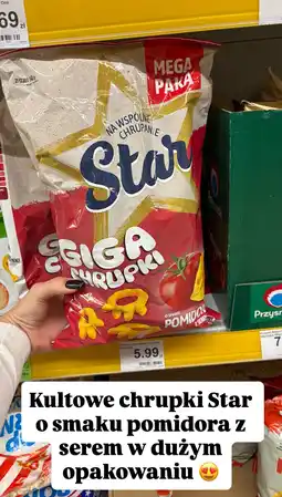 Dino Chrupki o smaku pomidora z serem 145g Star oferta