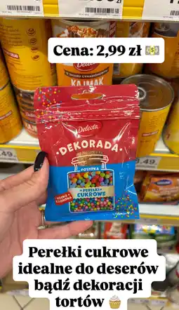Dino Posypka perełki cukrowe Delecta oferta