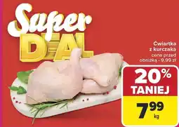Carrefour Ćwiartka z kurczaka Carrefour oferta