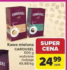 Carrefour Kawa mielona CAROUSEL 500g oferta