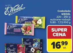 Carrefour Czekolada WEDEL 220 - 293 g oferta