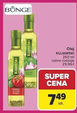 Carrefour Olej Kujawski różne rodzaje 250ml oferta