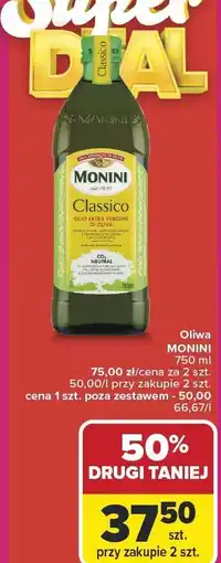 Carrefour Oliwa Monini Classico 750ml oferta