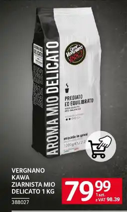 Selgros Vergnano kawa ziarnista mio delicato oferta