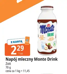 E.Leclerc Napój mleczny Monte Drink Zott oferta