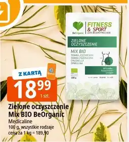 E.Leclerc Zielone oczyszczenie Mix BIO BeOrganic MedicaLine oferta