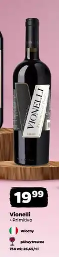 Netto Wino Vionelli Primitivo Di Puglia oferta