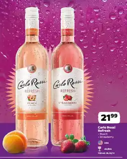 Netto Wino Carlo Rossi Refresh Strawberry oferta