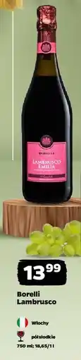 Netto Wino Borelli Lambrusco Emilia oferta