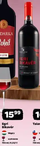 Netto Wino Egri Bikaver Red Dry oferta