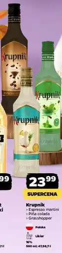 Netto Wódka Krupnik Grasshopper oferta