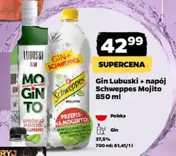 Netto Gin 700 ml + schweppes mojito 850 Lubuski oferta