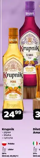 Netto Wódka Krupnik Cytrynowy oferta