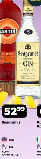 Netto Gin Seagram's Extra Dry oferta