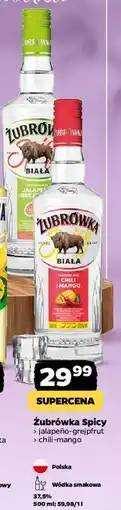 Netto Wódka chili i mango Żubrówka Biała oferta