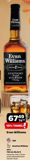 Netto Whisky Evan Williams Black Label Kentucky oferta