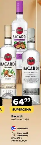 Netto Rum Bacardi Carta Blanca oferta