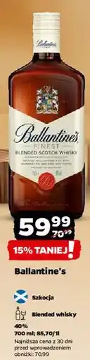 Netto Whisky Ballantine's Finest oferta