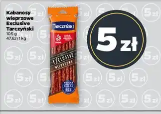 Netto Kabanosy wieprzowe Tarczyński Exclusive oferta