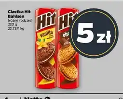 Netto Ciastka czekoladowe Hit oferta