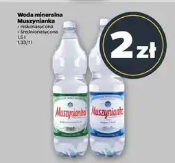 Netto Woda średnionasycona Muszynianka oferta