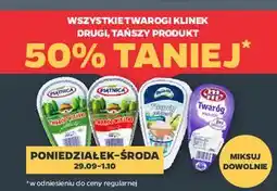 Netto Twaróg półtłusty bez laktozy Mlekovita oferta