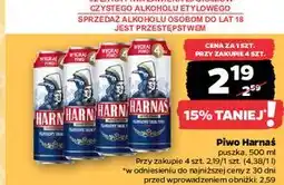Netto Piwo Harnaś Jasne Pełne oferta
