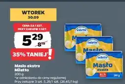 Netto Masło ekstra Miletto oferta