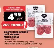 Netto Salami dojrzewające Mistrz Rohus oferta